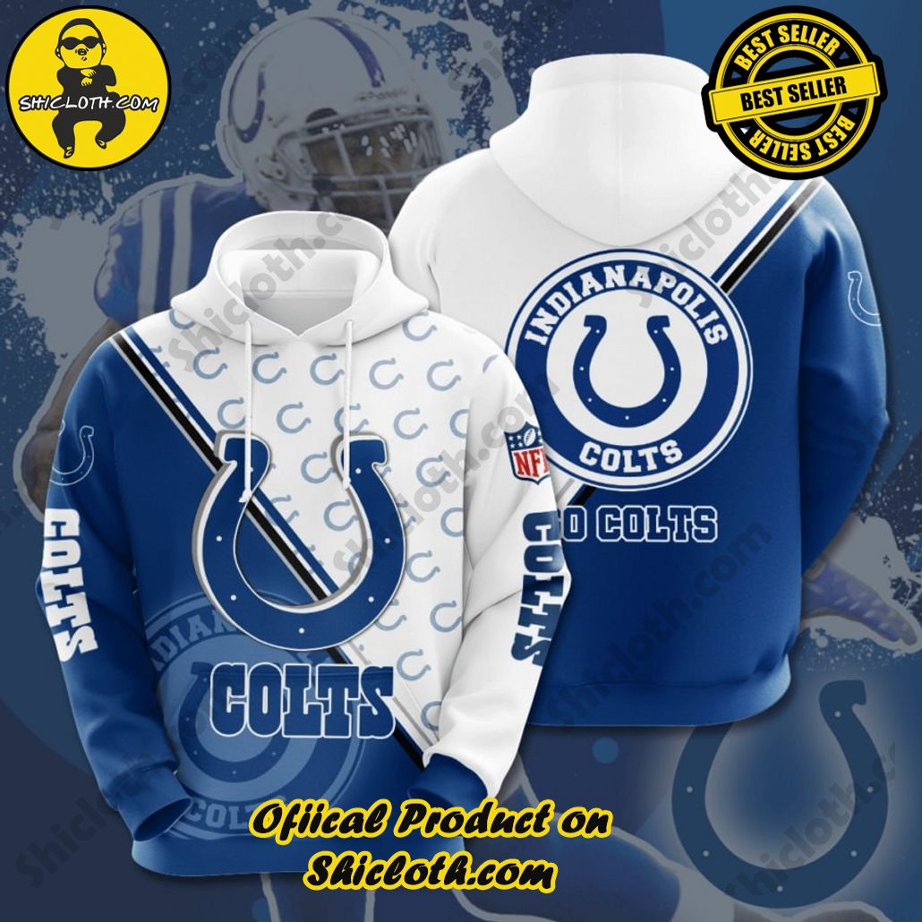 Elevate Your Casual Style with Shicloth's Hoodie and Zipper Hoodie Collection 31 Indianapolis Colts NFL Team Hoodie
