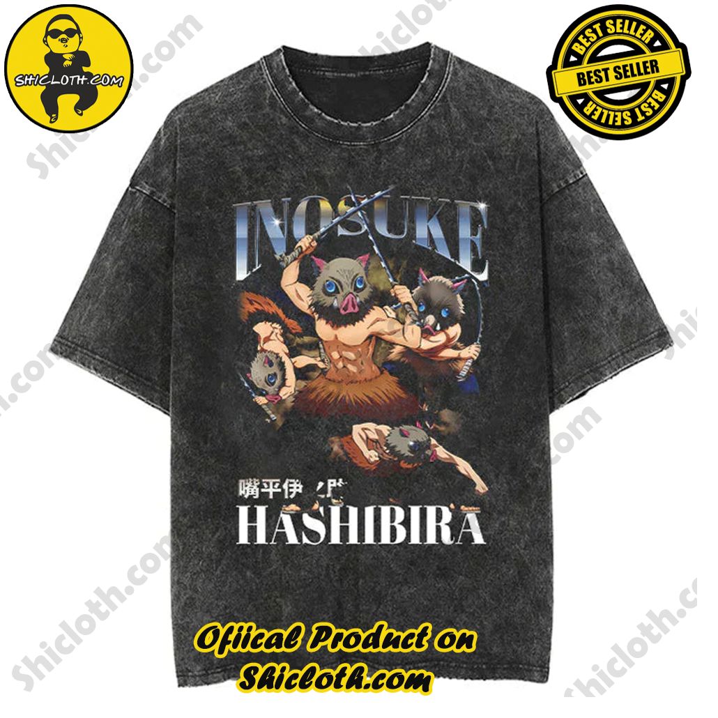 Discover Urban Cool: The Acid Washed Shirt by Shicloth 15 Inosuke Vintage Oversize Tee