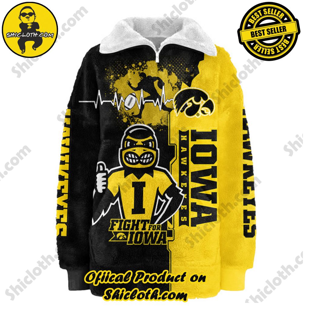 Iowa Hawkeyes Fight For Iowa Borg Fleece Sweatshirt Iowa Hawkeyes Fight For Iowa Borg Fleece Sweatshirt