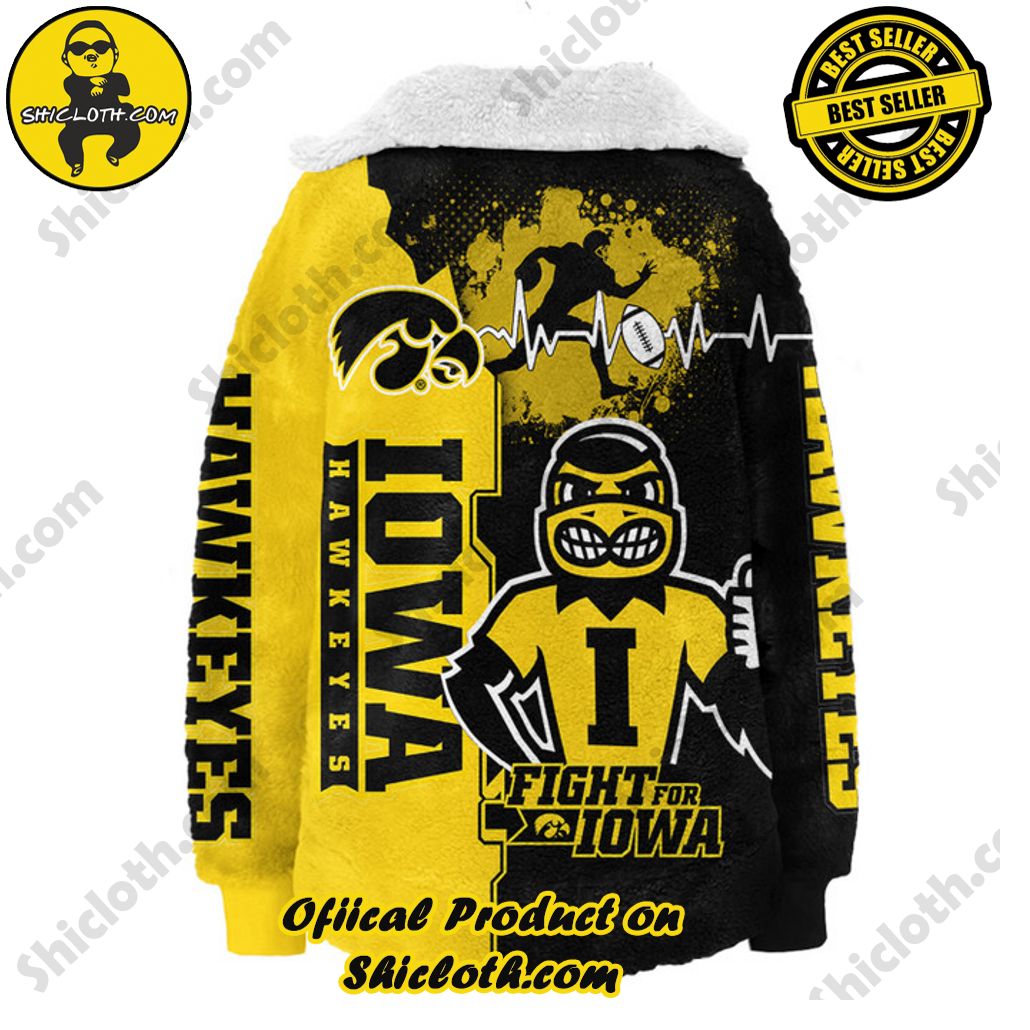 Iowa Hawkeyes Fight For Iowa Borg Fleece Sweatshirt Iowa Hawkeyes Fight For Iowa Borg Fleece Sweatshirt