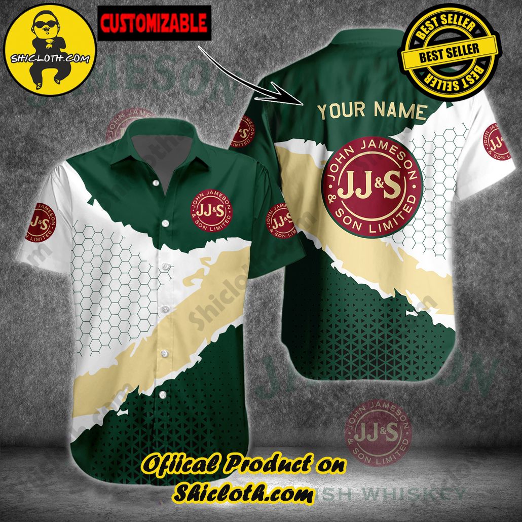 Explore Paradise: Introducing Shicloth's Hawaiian Shirt and Shorts Set 45 Jameson Custom Name Hawaiian Shirt