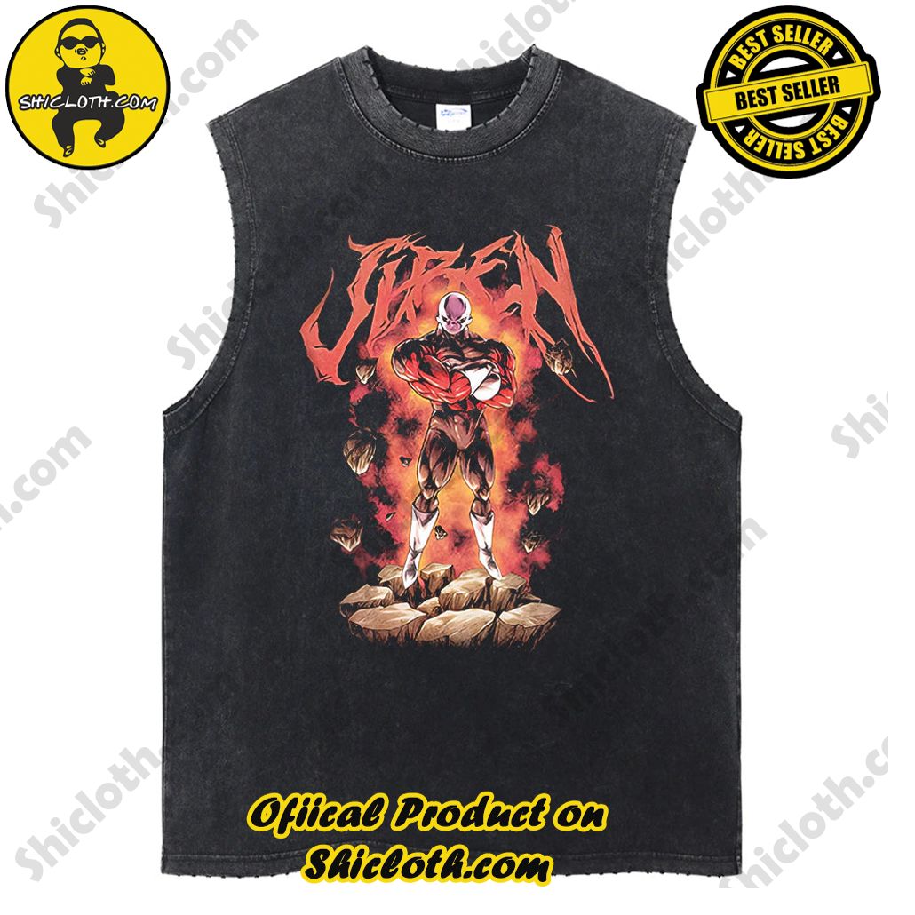 Jiren The Gray Vintage Washed Tank Top