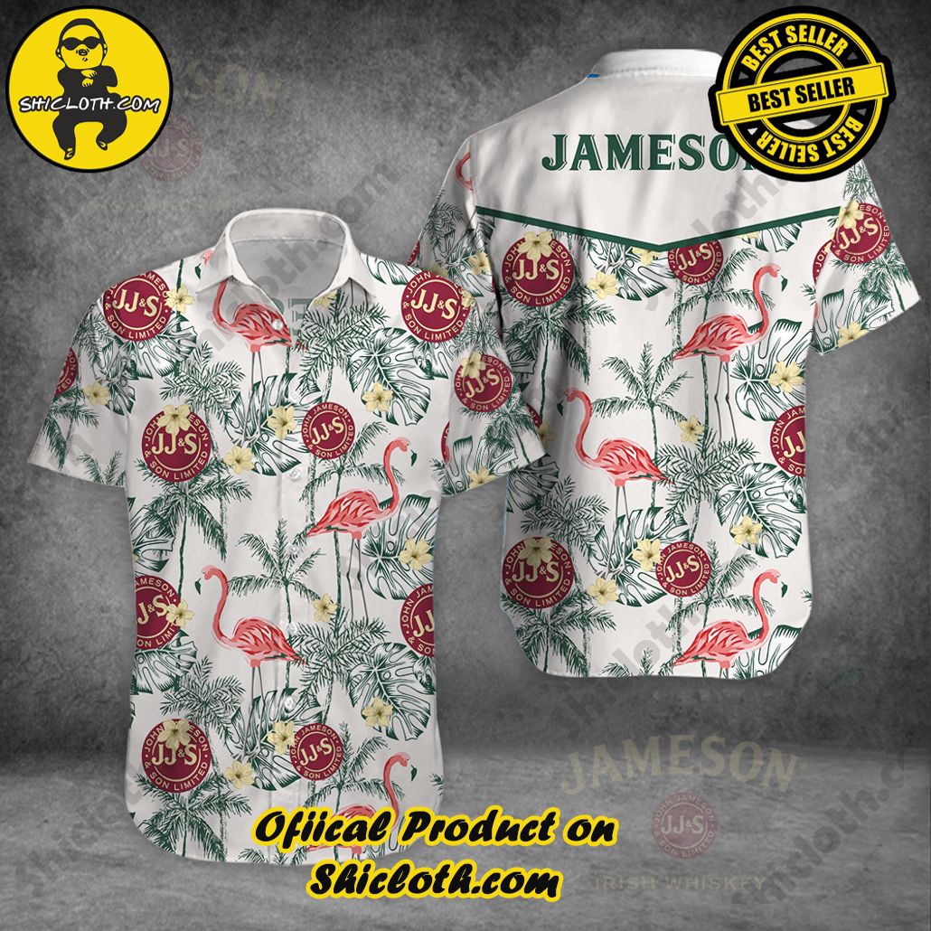 Tropical Vibes: Introducing Shicloth's Hawaiian Shirt 54 JMS Flamingo Button Shirt
