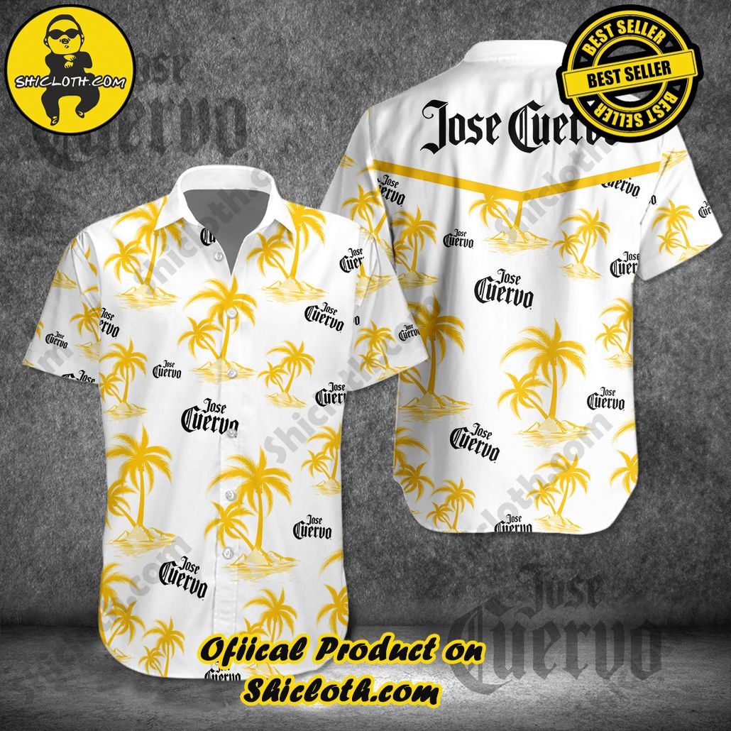 Get Summer Ready: Discover Shicloth's Hawaiian Shirt and Shorts Set Collection 40 Jose Cuervo Tropical Button Shirt