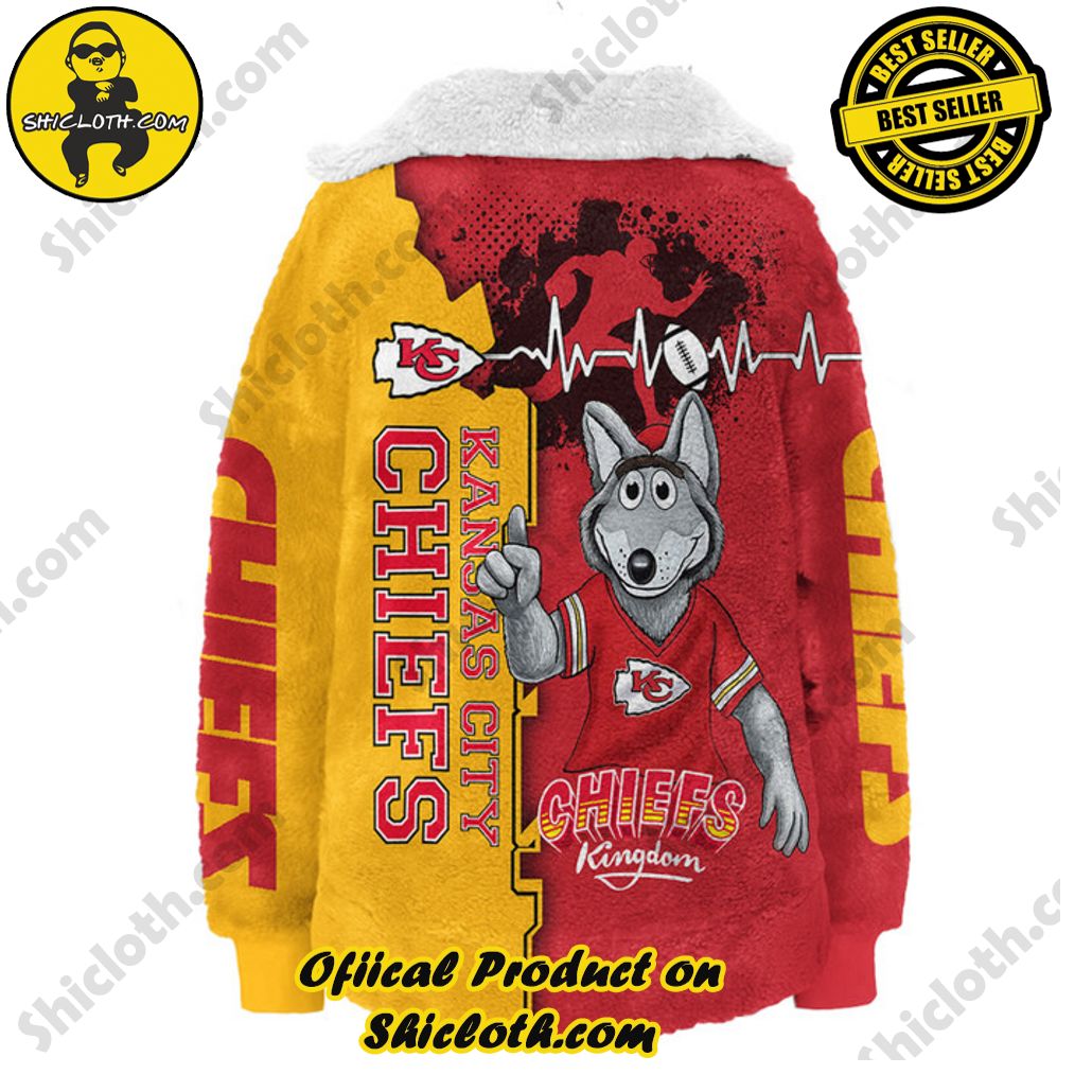 Kansas City Chiefs Borg Fleece Sweatshirt Kansas City Chiefs Borg Fleece Sweatshirt