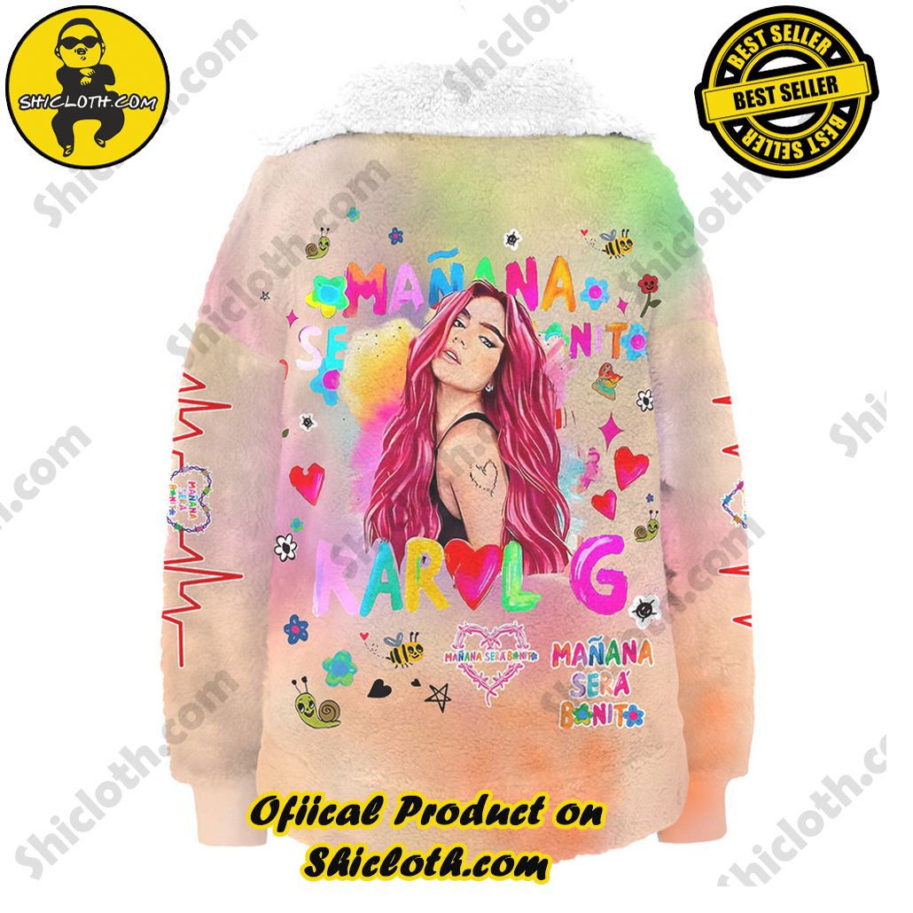 Karol G Manana Sera Bonito Borg Fleece Sweatshirt Karol G Manana Sera Bonito Borg Fleece Sweatshirt