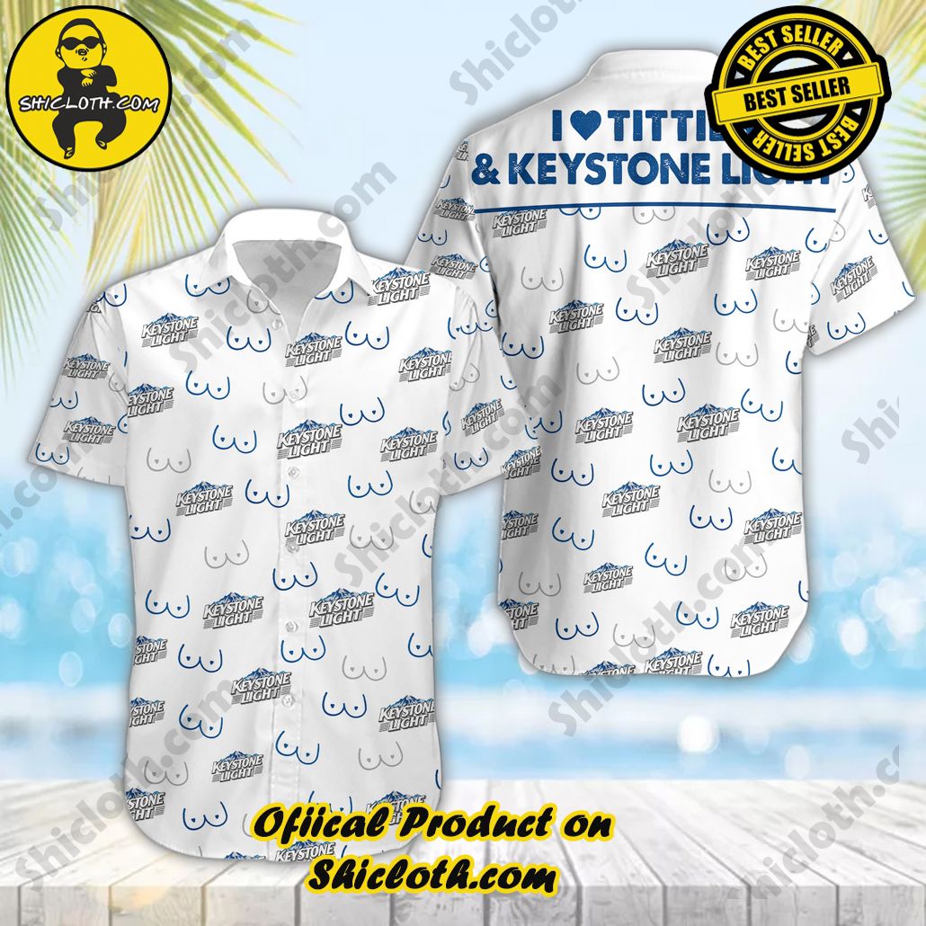 Stylish Sophistication: Introducing Shicloth's Button Shirt Collection 39 Keystone Light And Titties Button Shirt