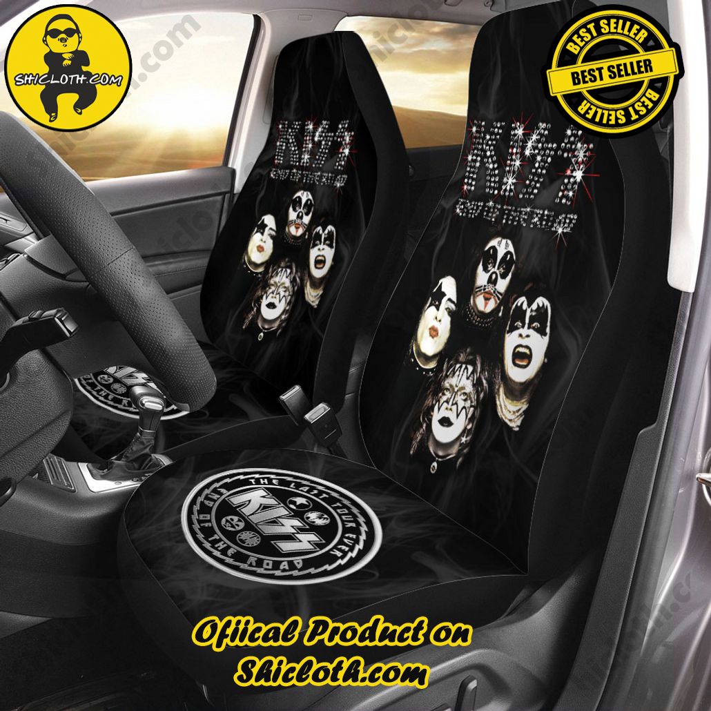 Kiss Band 2PCS Car Seat Cover Version 4 Kiss Band 2PCS Car Seat Cover Version 4