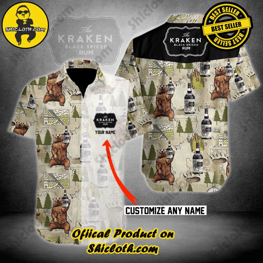 Hot Trending Explore Paradise: Introducing Shicloth's Hawaiian Shirt and Shorts Set 33 Kraken Rum Custom Name Hawaiian Shirt