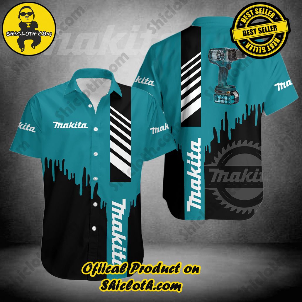 Hot Trending Explore Paradise: Introducing Shicloth's Hawaiian Shirt and Shorts Set 35 Makita Button Shirt Version 1