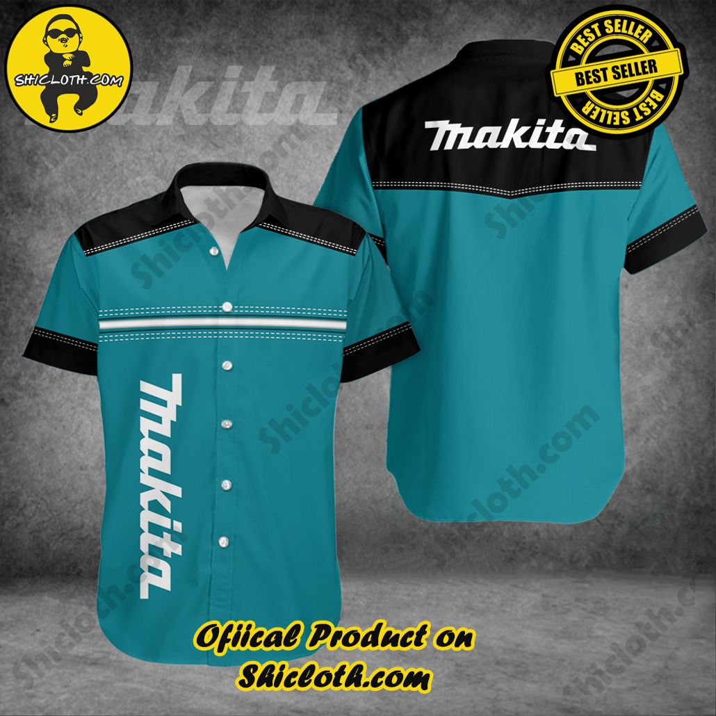 Hot Trending Explore Paradise: Introducing Shicloth's Hawaiian Shirt and Shorts Set 38 Makita Multicolor Button Shirt