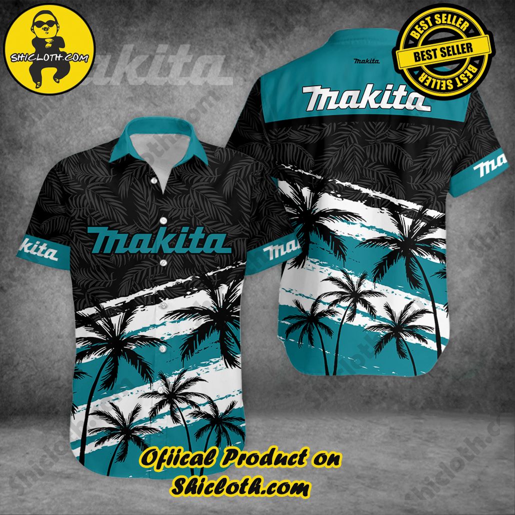 Discover Island Elegance: Shiclothshop's Style Summer Hawaiian Shirt 74 Makita Style Summer Hawaiian Shirt