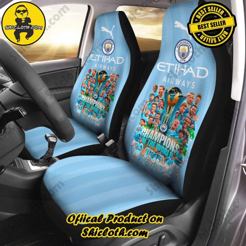 Manchester City 2PCS Car Seat Cover Manchester City 2PCS Car Seat Cover
