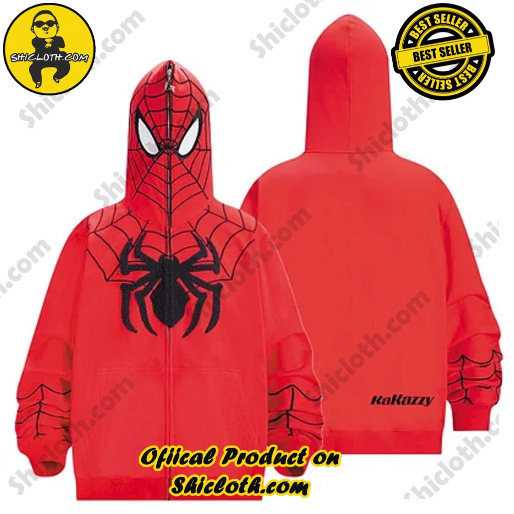 Elevate Your Wardrobe with Shicloth's Hoodie, Zipper Hoodie, and Sweatshirt Collection 9 Marvel Super Hero Spider Man Hoodie Zipper Sweatshirt
