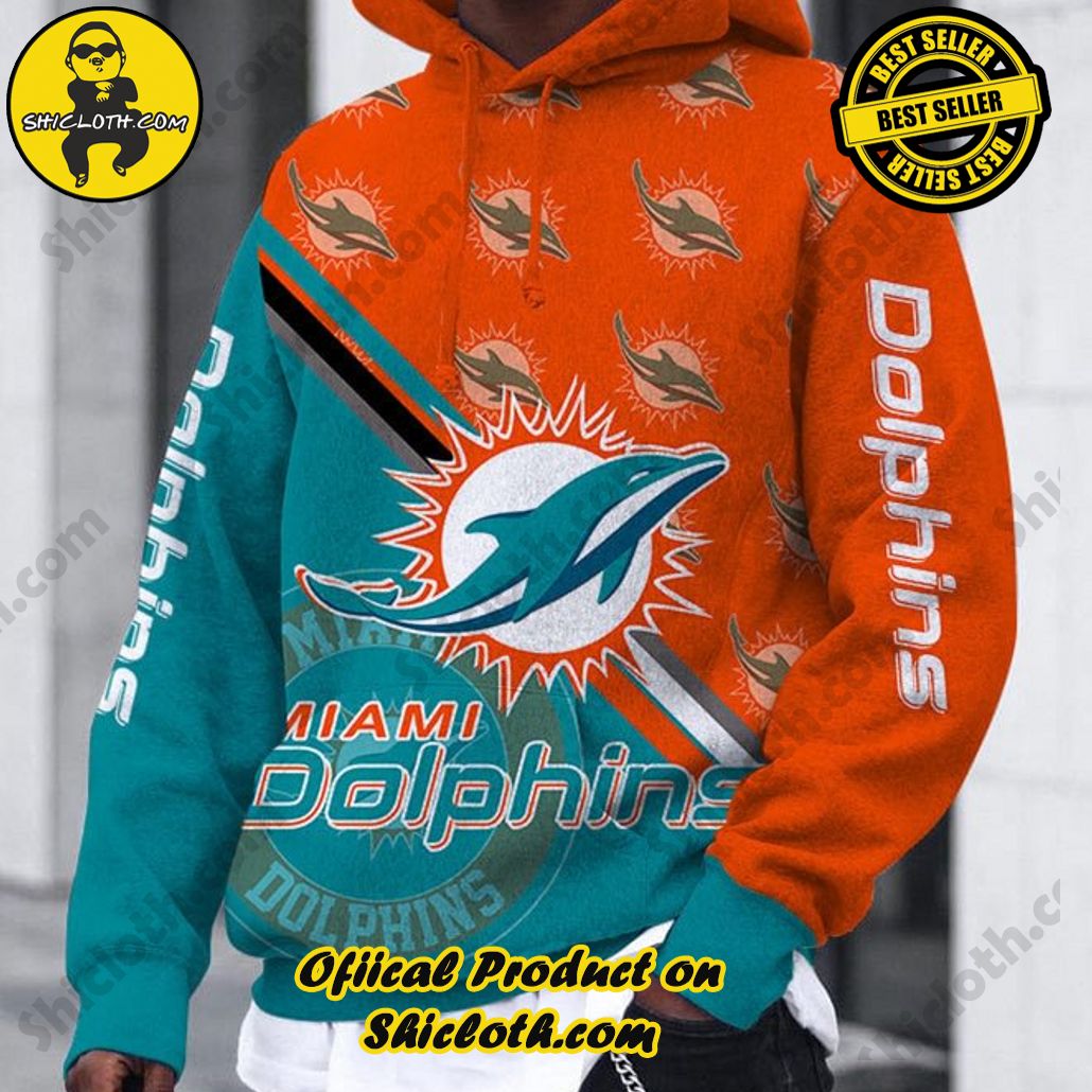 Elevate Your Wardrobe with Shicloth's Hoodie, Zipper Hoodie, and Sweatshirt Collection 11 Miami Dolphins NFL Team Hoodie