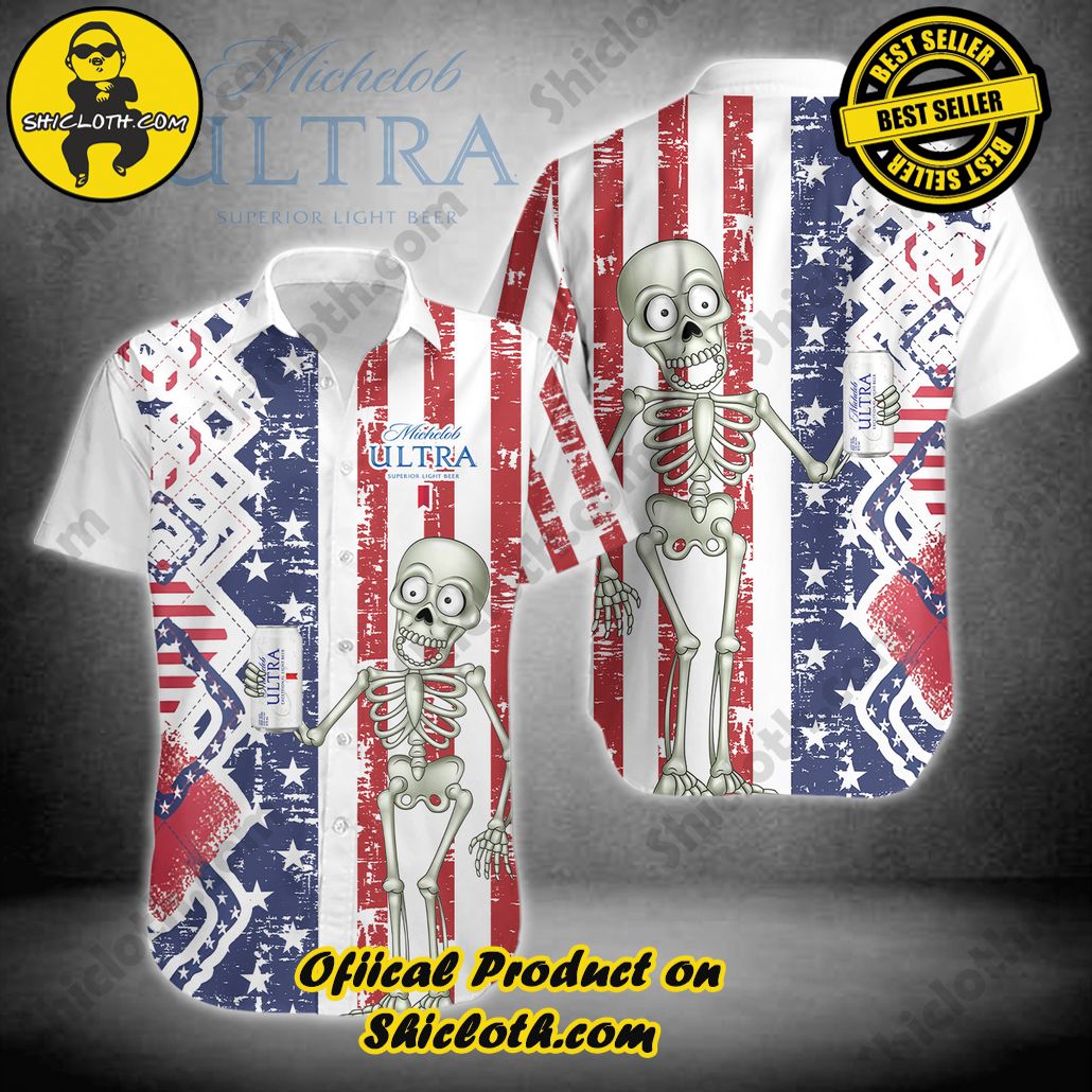 Hot Trending Explore Paradise: Introducing Shicloth's Hawaiian Shirt and Shorts Set 40 Michelob Ultra Hawaiian Shirt
