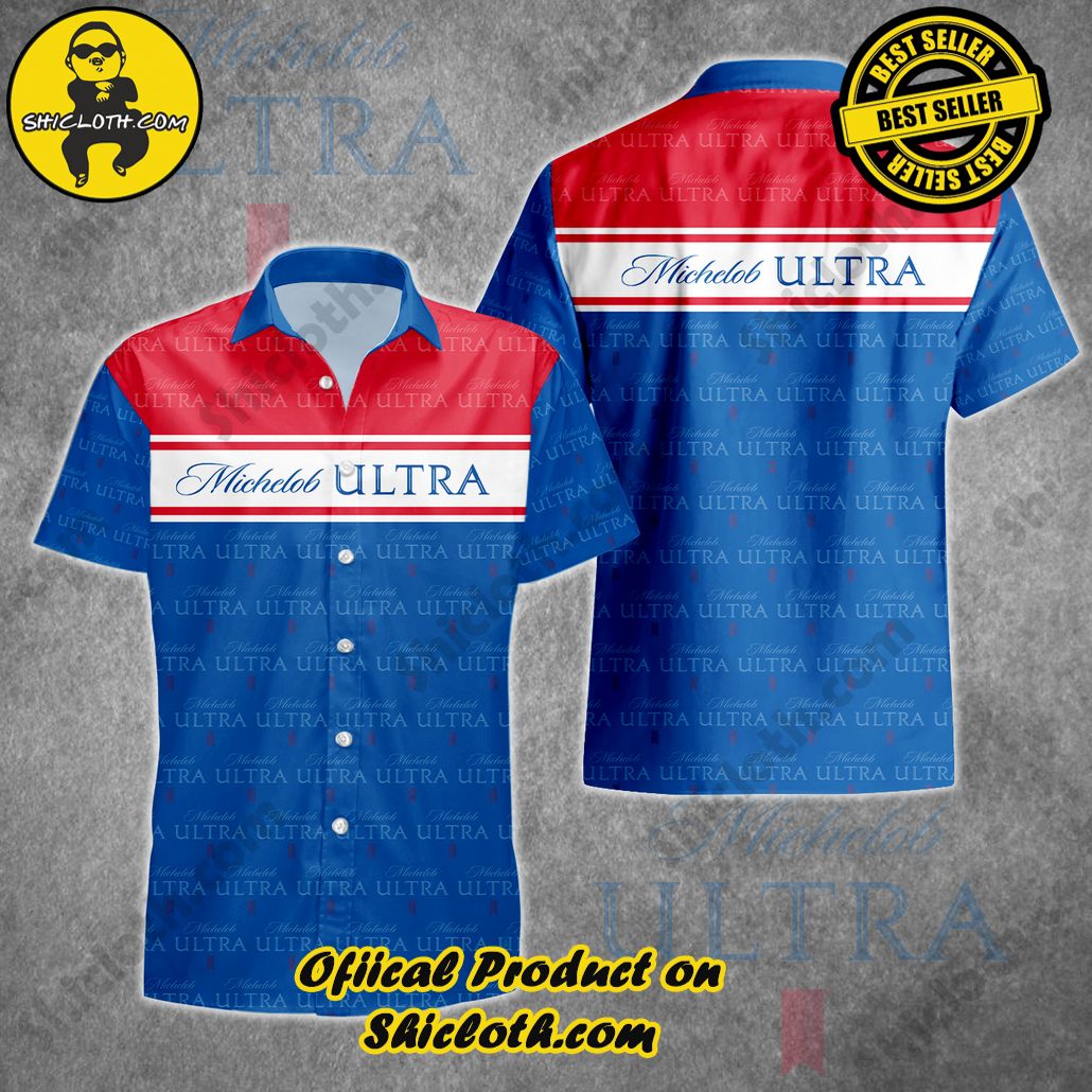 Tropical Vibes: Introducing Shicloth's Hawaiian Shirt 62 Michelob Ultra Hawaiian Shirt + Beach Shorts