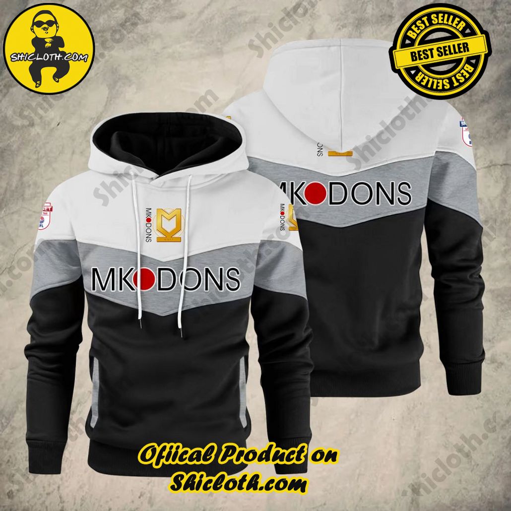 Uniquely Yours: Introducing Shicloth's Patchwork Hoodie 42 Milton Keynes Dons EFL Patchwork Hoodie