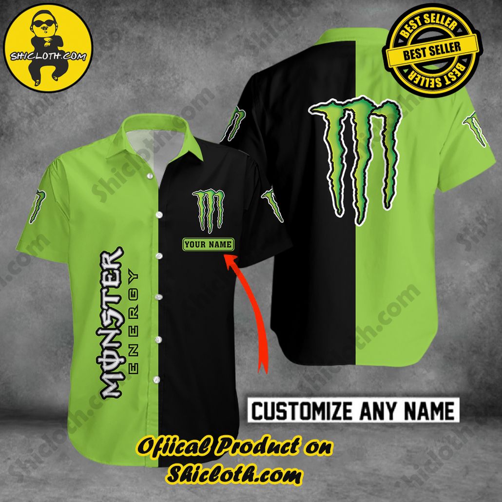Stylish Sophistication: Introducing Shicloth's Button Shirt Collection 56 Monster Energy Personalized Multicolor Button Shirt