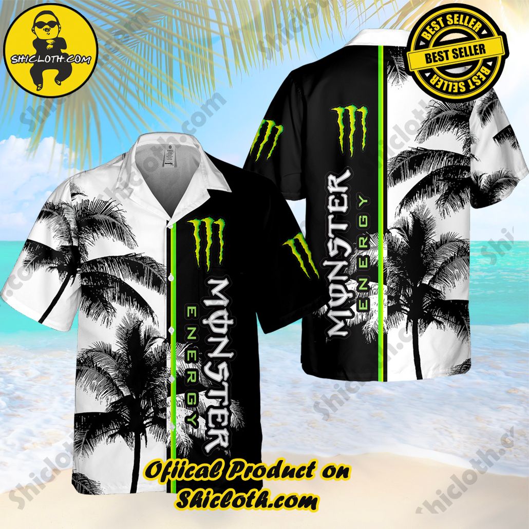 Stylish Sophistication: Introducing Shicloth's Button Shirt Collection 57 Monster Palm Hawaiian Shirt