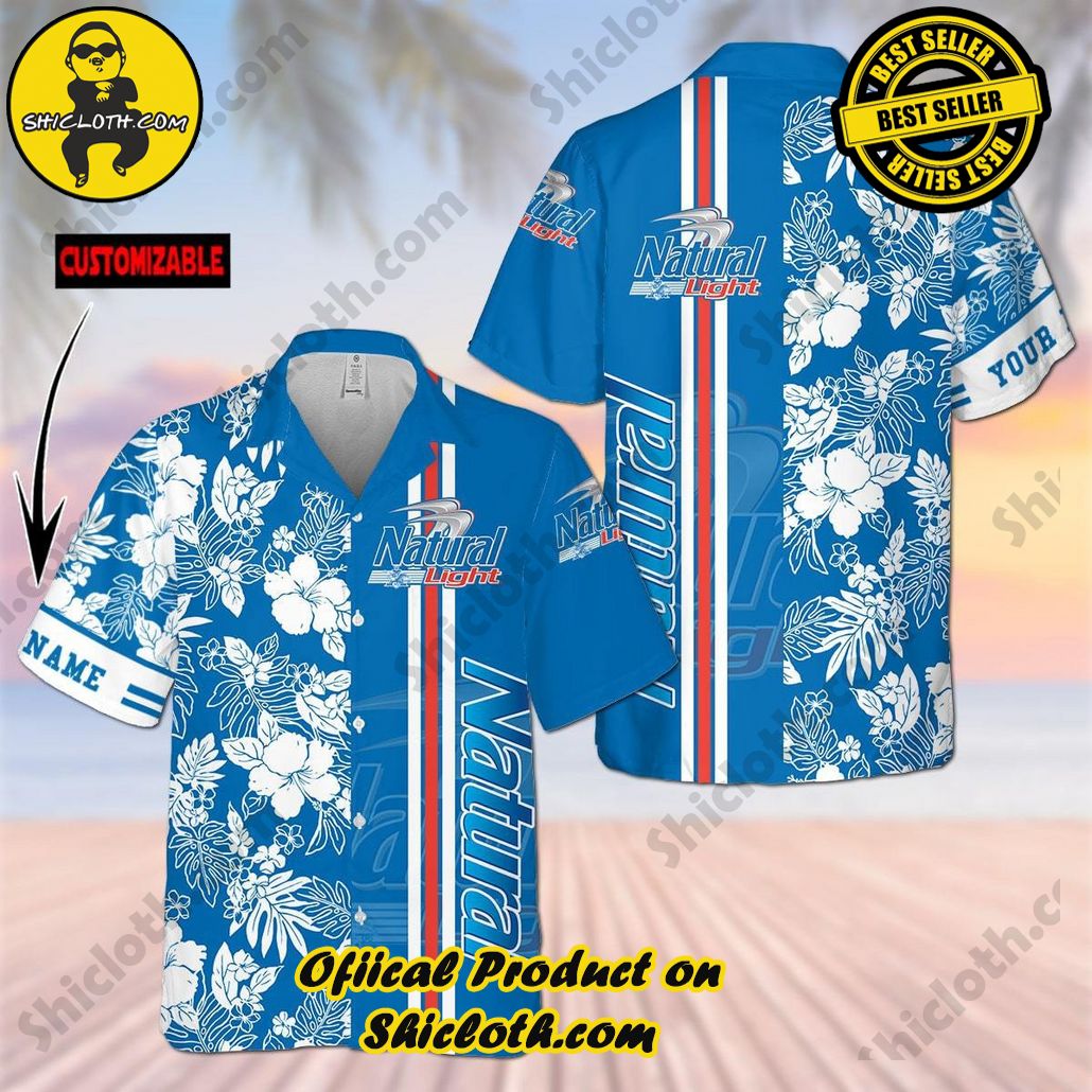 Get Summer Ready: Discover Shicloth's Hawaiian Shirt and Shorts Set Collection 54 Natural Light Floral Custom Hawaiian Shirt