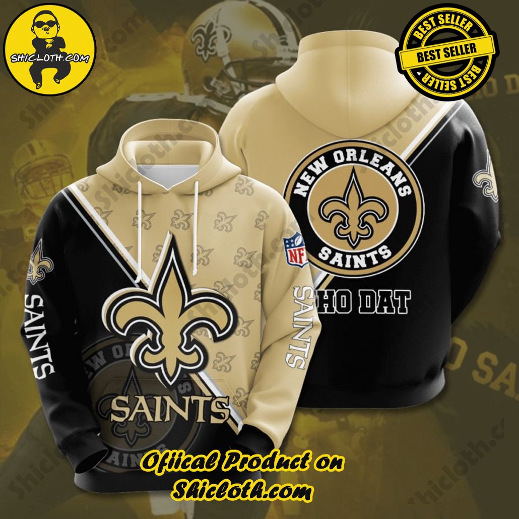 Elevate Your Wardrobe with Shicloth's Hoodie, Zipper Hoodie, and Sweatshirt Collection 20 New Orleans Saints NFL Team Hoodie