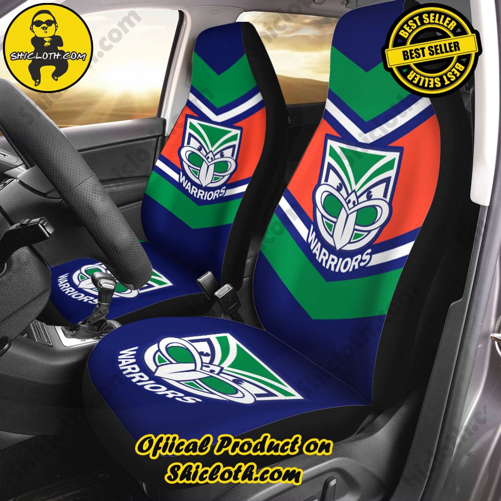 New Zealand Warriors 2PCS Car Seat Cover Version 3 New Zealand Warriors 2PCS Car Seat Cover Version 3