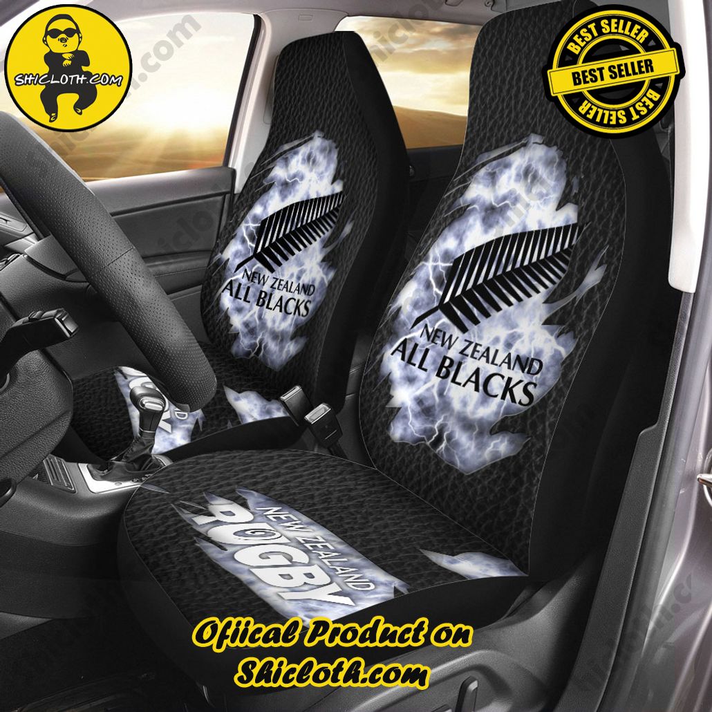New Zealand x Rugby World Cup 2PCS Car Seat Cover New Zealand x Rugby World Cup 2PCS Car Seat Cover