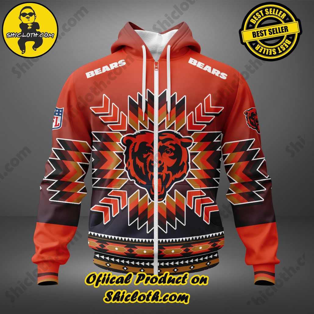 NFL New Personalized Chicago Bears 3D Hoodie Ugly Sweater