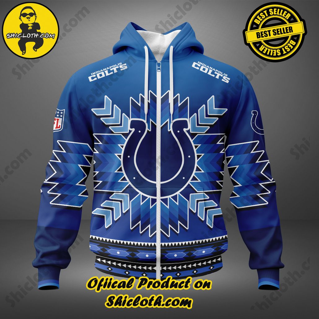 NFL New Personalized Indianapolis Colts 3D Hoodie Ugly Sweater