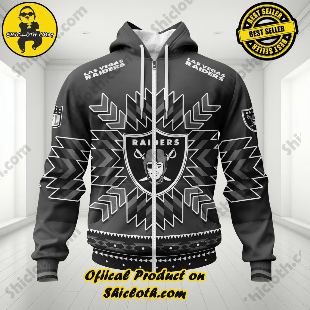 NFL New Personalized Las Vegas Raiders 3D Hoodie Ugly Sweater