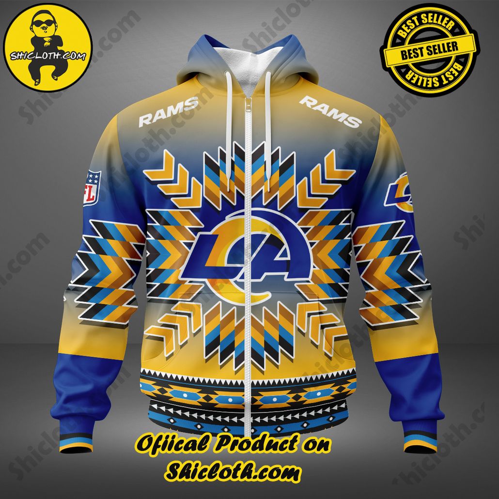 NFL New Personalized Los Angeles Rams 3D Hoodie Ugly Sweater