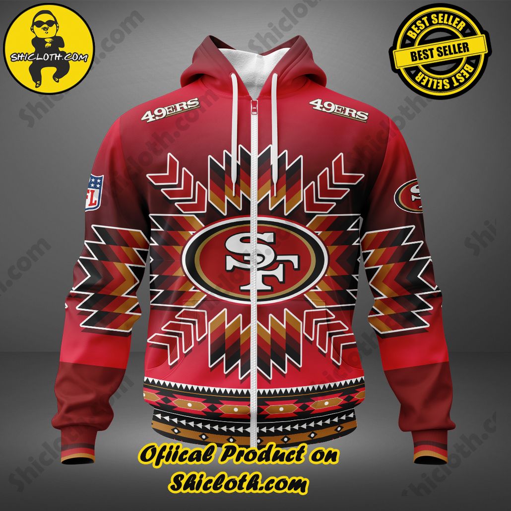 NFL New Personalized San Francisco 49ers 3D Hoodie Ugly Sweater