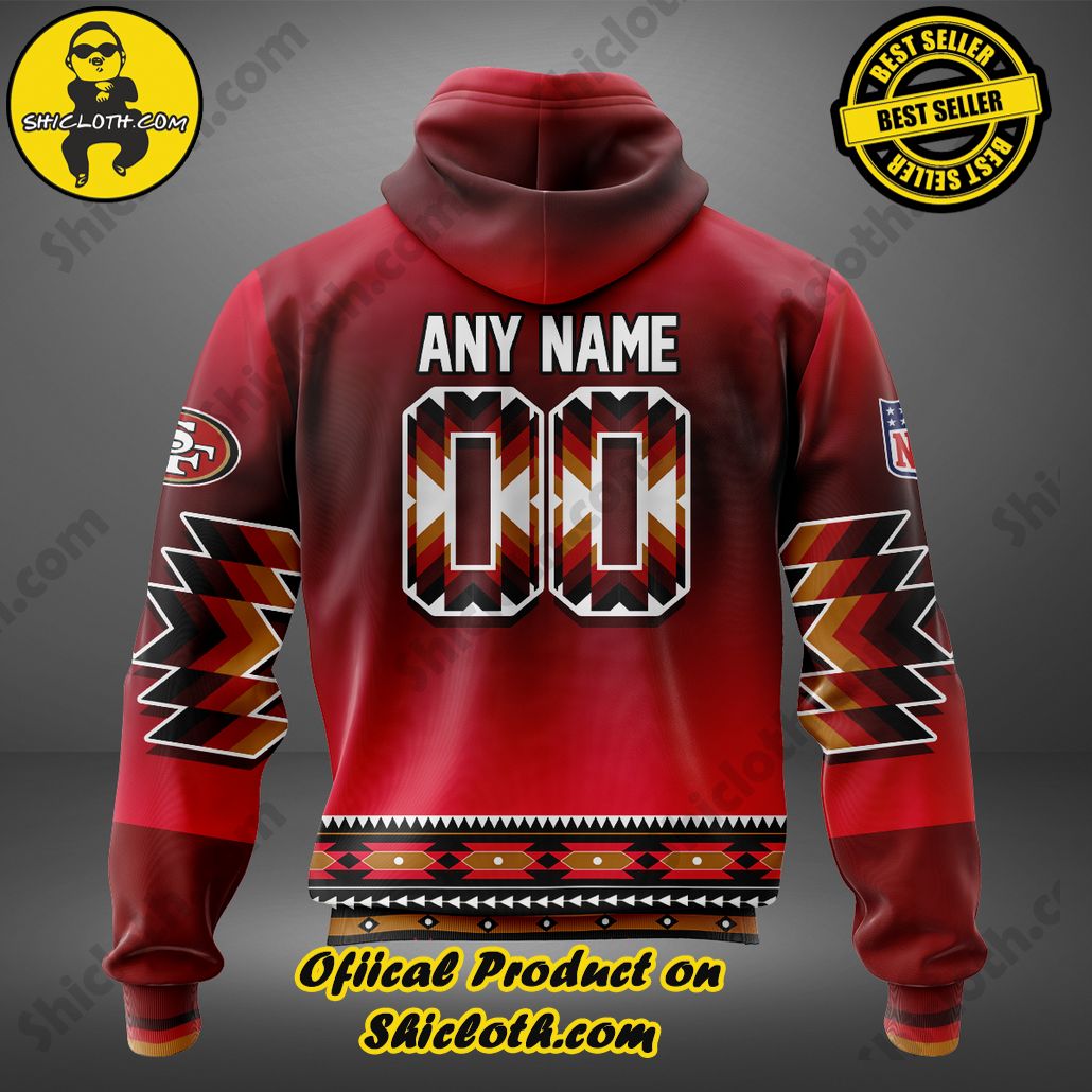 nfl san francisco 49ers 3d hoodie 2 IG6la