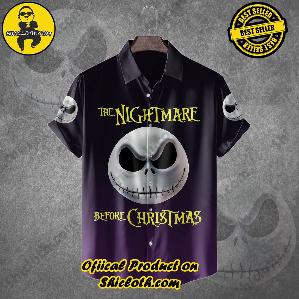 Stylish Sophistication: Introducing Shicloth's Button Shirt Collection 59 Nightmare Before Christmas Hawaiian Shirt