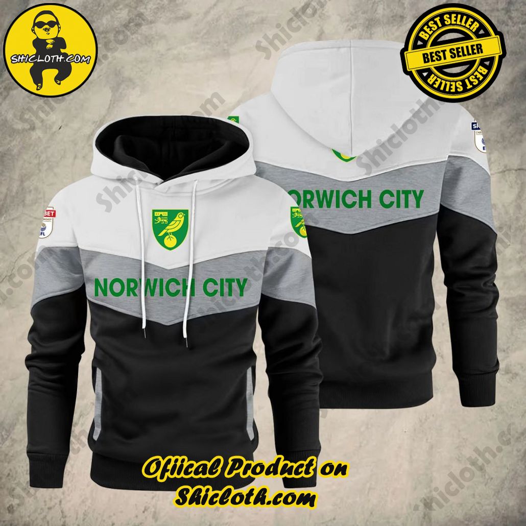 Uniquely Yours: Introducing Shicloth's Patchwork Hoodie 46 Norwich City EFL Patchwork Hoodie