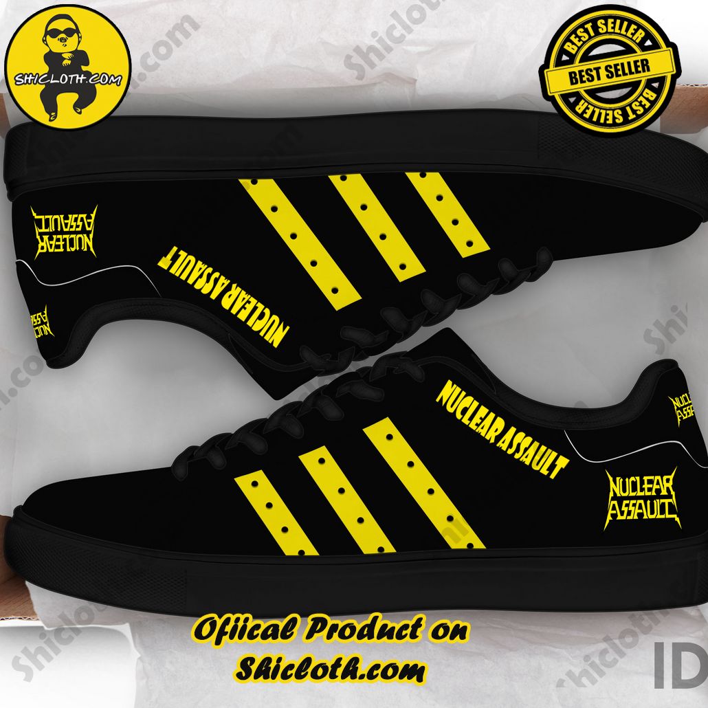 Step into Timeless Style: Introducing Shicloth's Stan Smith Shoes 55 Nuclear Assault Adidas Stan Smith Low Top Shoes