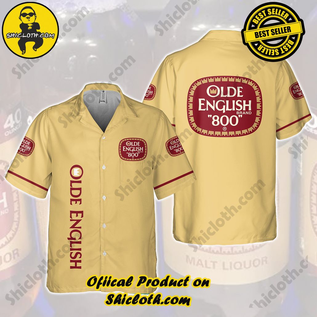 Discover Island Elegance: Shiclothshop's Style Summer Hawaiian Shirt 79 Olde English 800 Style Summer Hawaiian Shirt