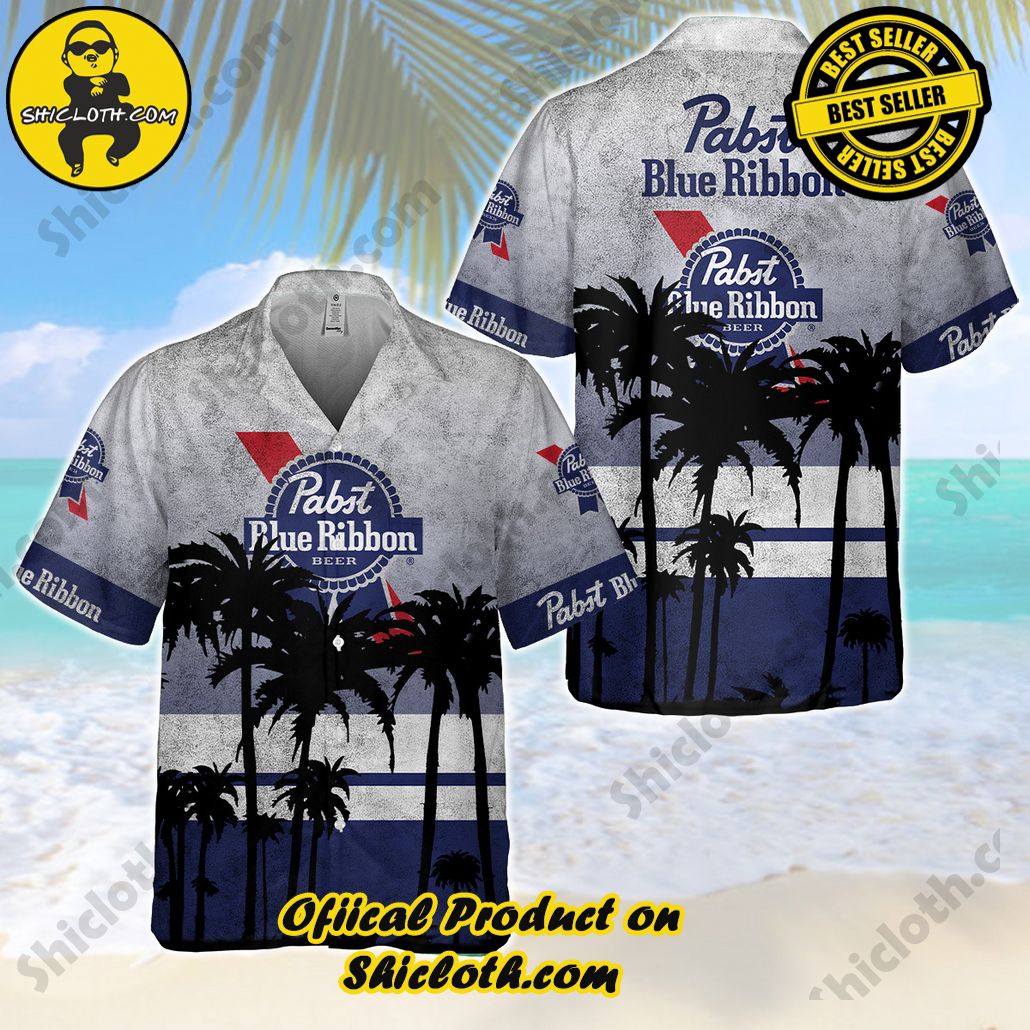 Hot Trending Explore Paradise: Introducing Shicloth's Hawaiian Shirt and Shorts Set 53 Pabst Blue Ribbon Hawaiian Shirt Version 1