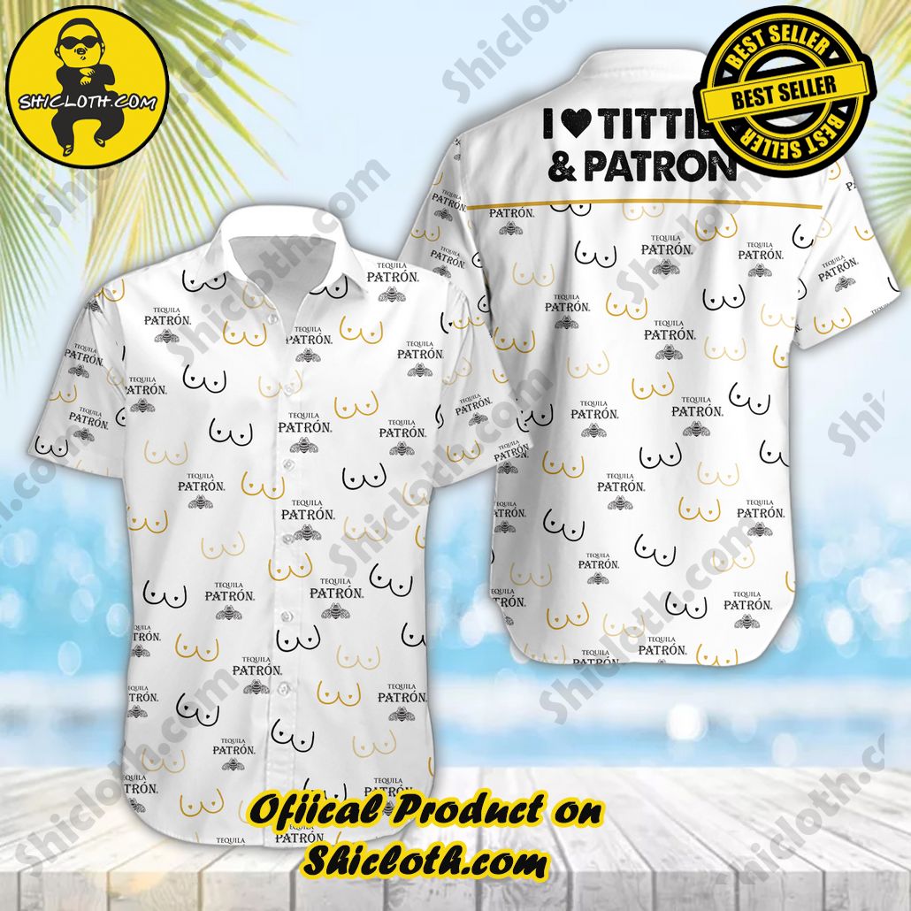 Patron And Titties Button Shirt Patron And Titties Button Shirt