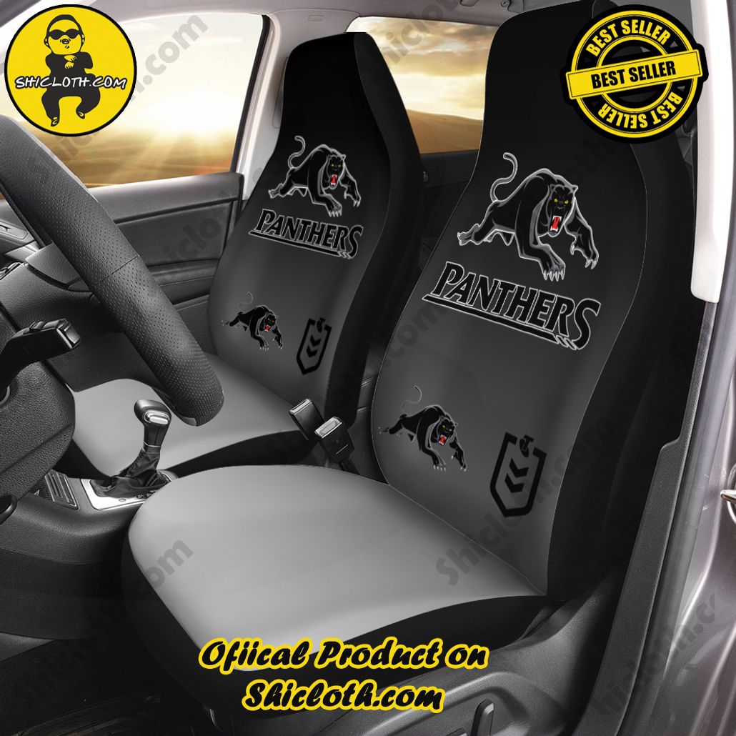 Penrith Panthers 2PCS Car Seat Cover Version 1 Penrith Panthers 2PCS Car Seat Cover Version 1