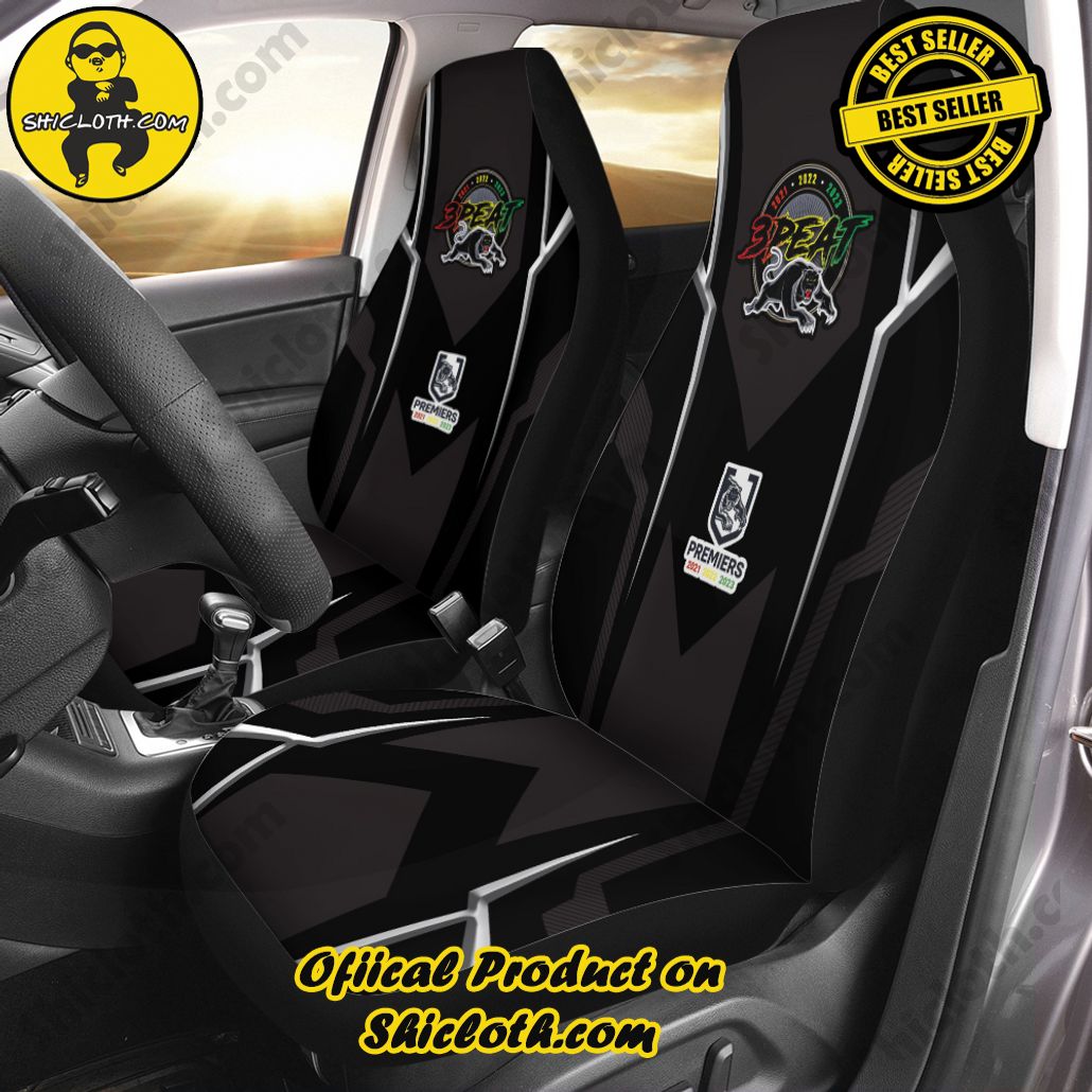 Penrith Panthers 2PCS Car Seat Cover Version 2 Penrith Panthers 2PCS Car Seat Cover Version 2