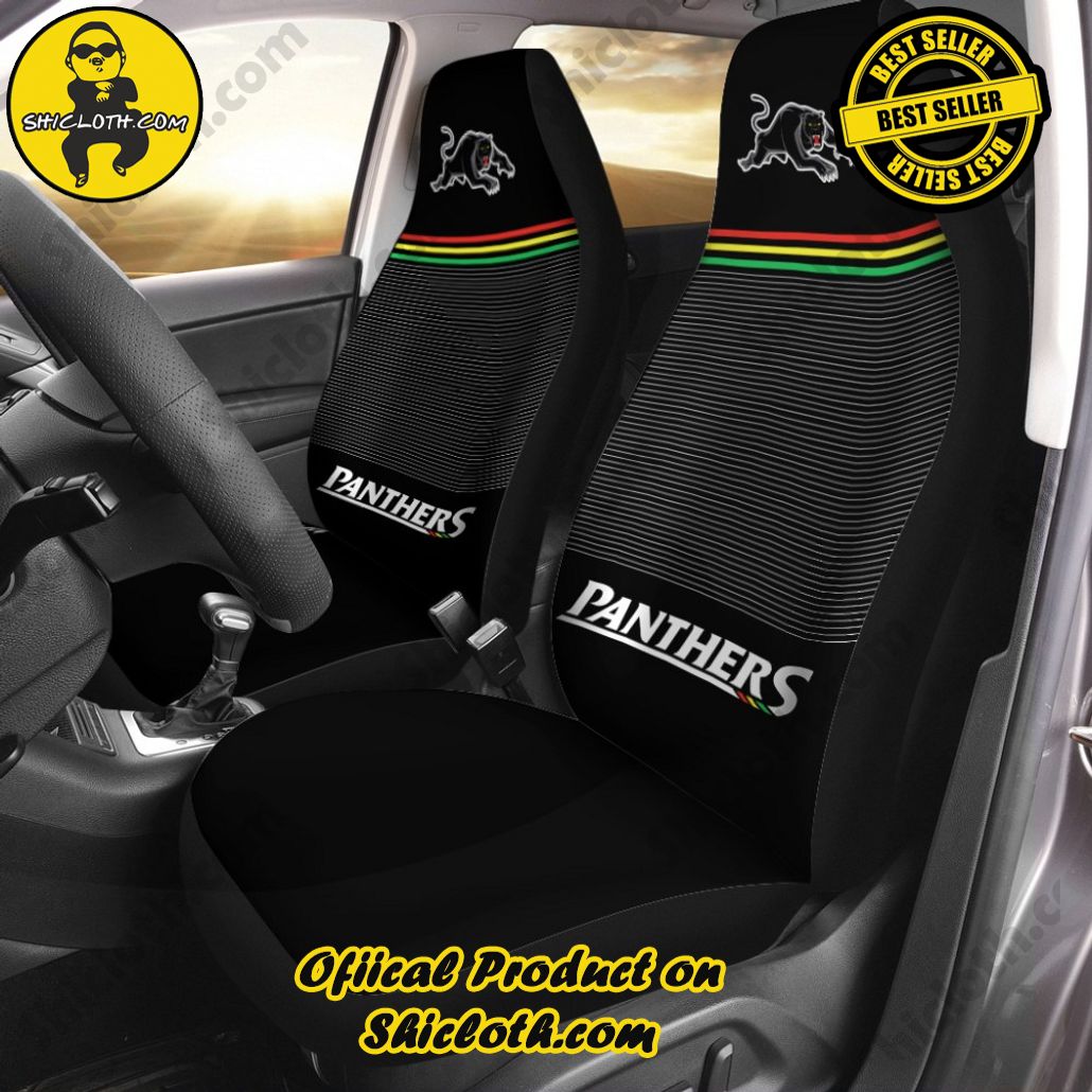Penrith Panthers 2PCS Car Seat Cover Version 3 Penrith Panthers 2PCS Car Seat Cover Version 3