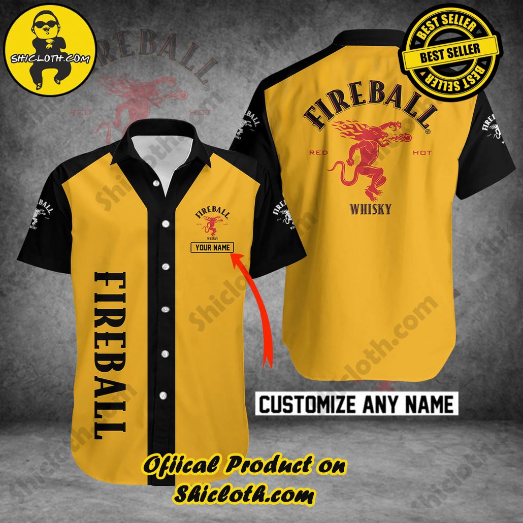 Stylish Sophistication: Introducing Shicloth's Button Shirt Collection 70 Personalized Classic Love Fireball Button Shirt