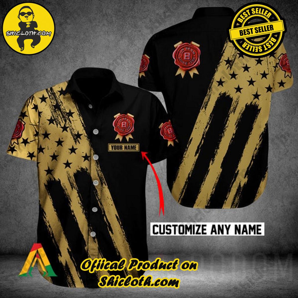 Personalized Jim Beam Button Shirt Personalized Jim Beam Button Shirt