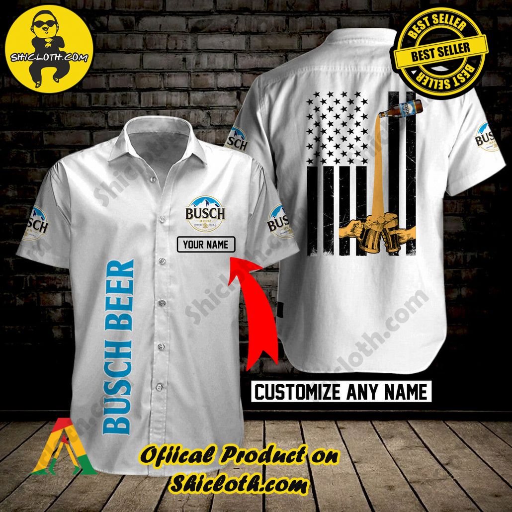 Explore Paradise: Introducing Shicloth's Hawaiian Shirt and Shorts Set 70 Personalized Multicolor Busch Button Shirt