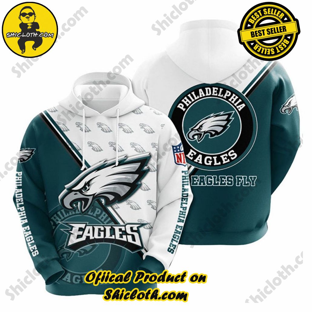 Elevate Your Wardrobe with Shicloth's Hoodie, Zipper Hoodie, and Sweatshirt Collection 28 Philadelphia Eagles NFL Team Hoodie
