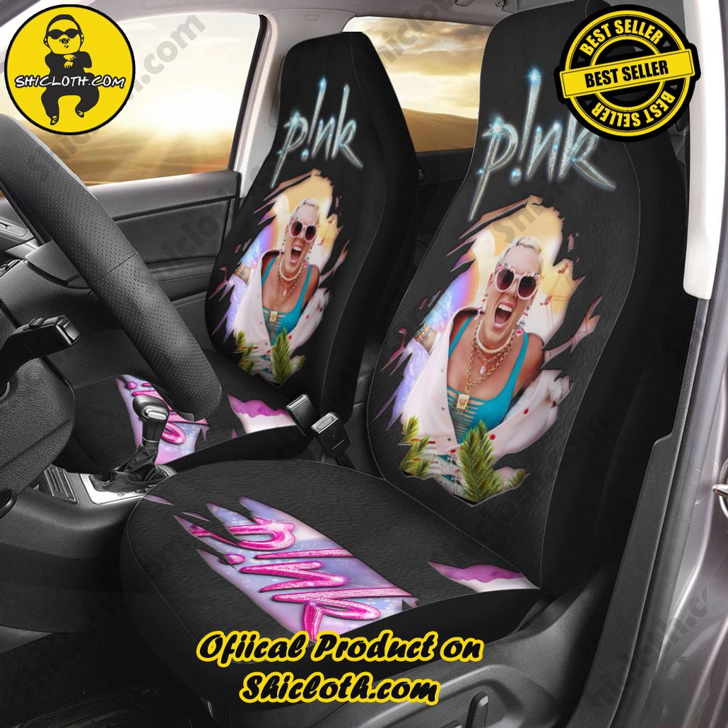 PINK 2PCS Car Seat Cover Version 1 PINK 2PCS Car Seat Cover Version 1