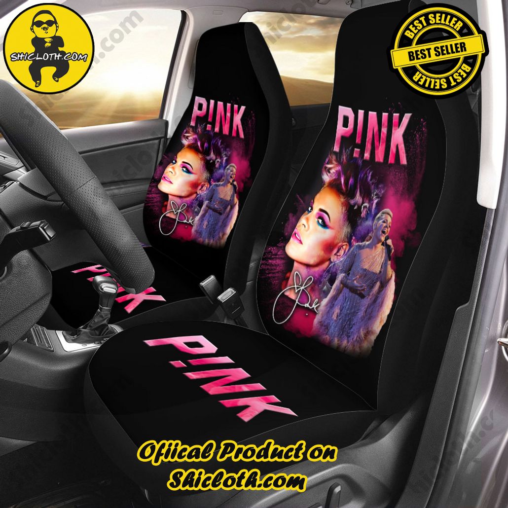 PINK 2PCS Car Seat Cover Version 2 PINK 2PCS Car Seat Cover Version 2
