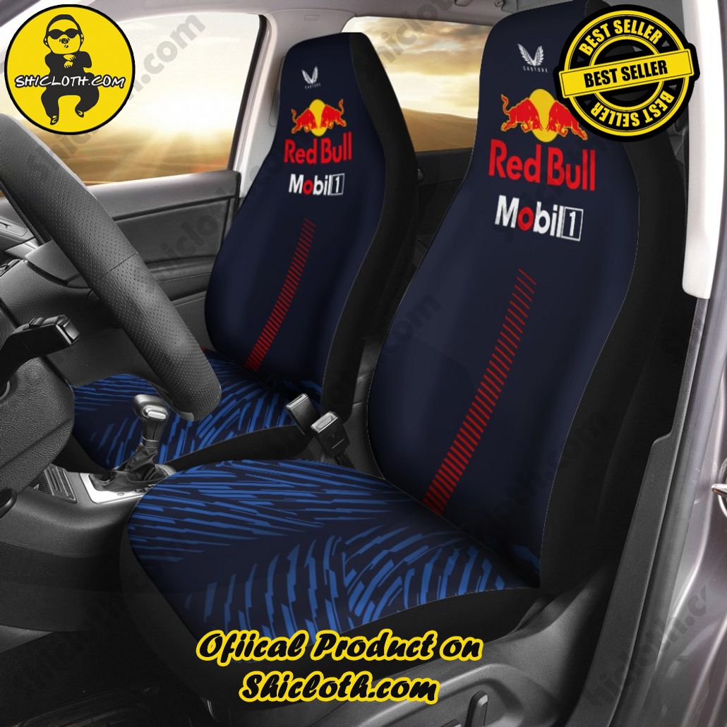 Red Bull Racing F1 2PCS Car Seat Cover Version 6 Red Bull Racing F1 2PCS Car Seat Cover Version 6